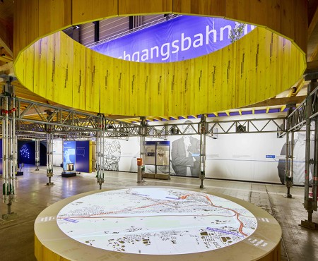 Hummburkart Architekten: Ausstellung Durchgangsbahnhof Luzern