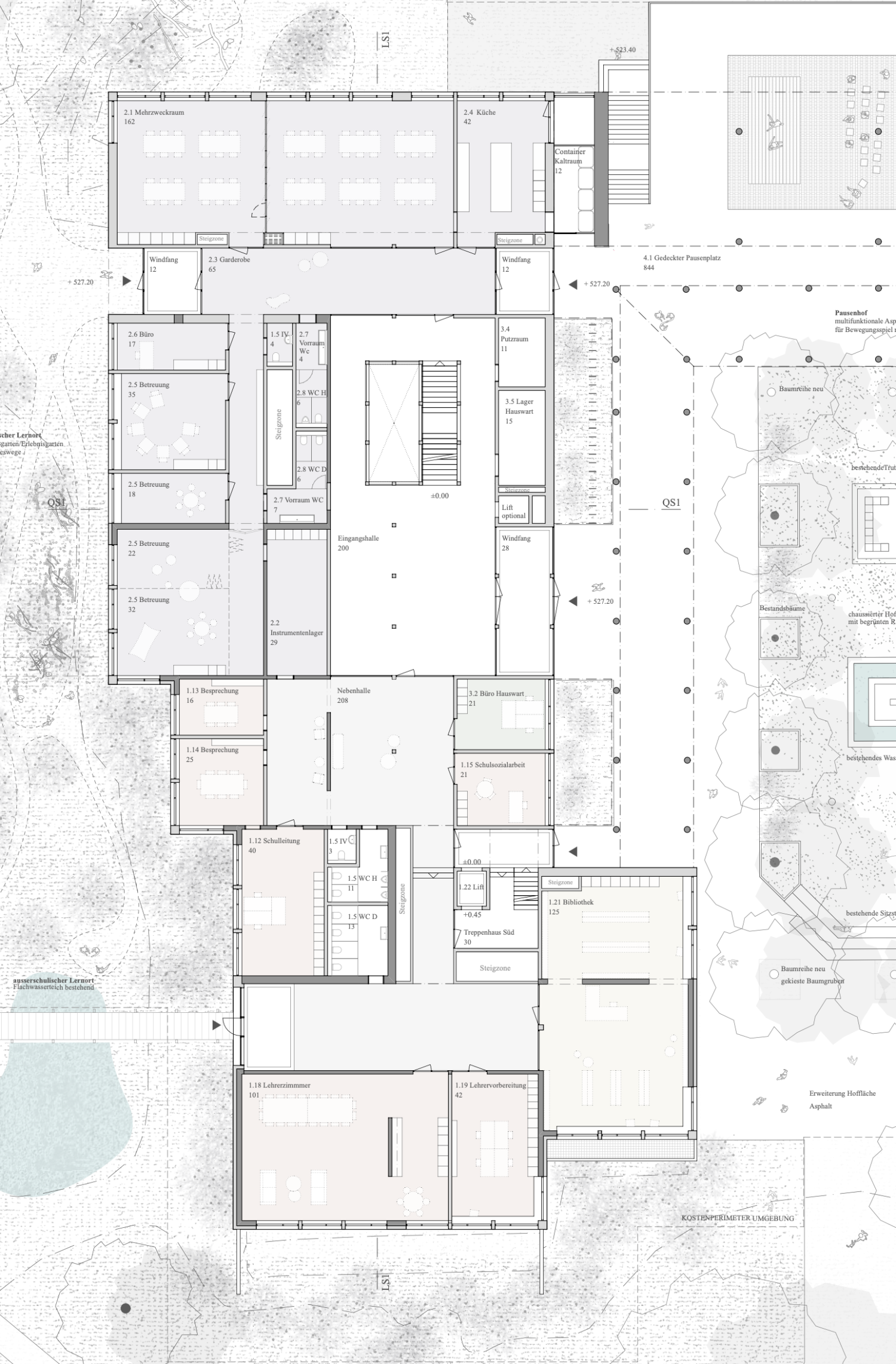 HUMMBURKART ARCHITEKTEN: Erweiterung Schulraum Schenkon