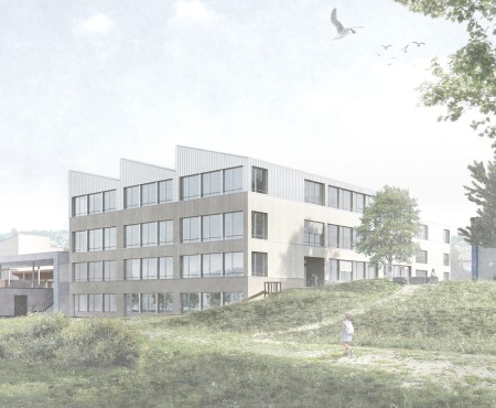 Hummburkart Architekten: Erweiterung Schulraum Schenkon