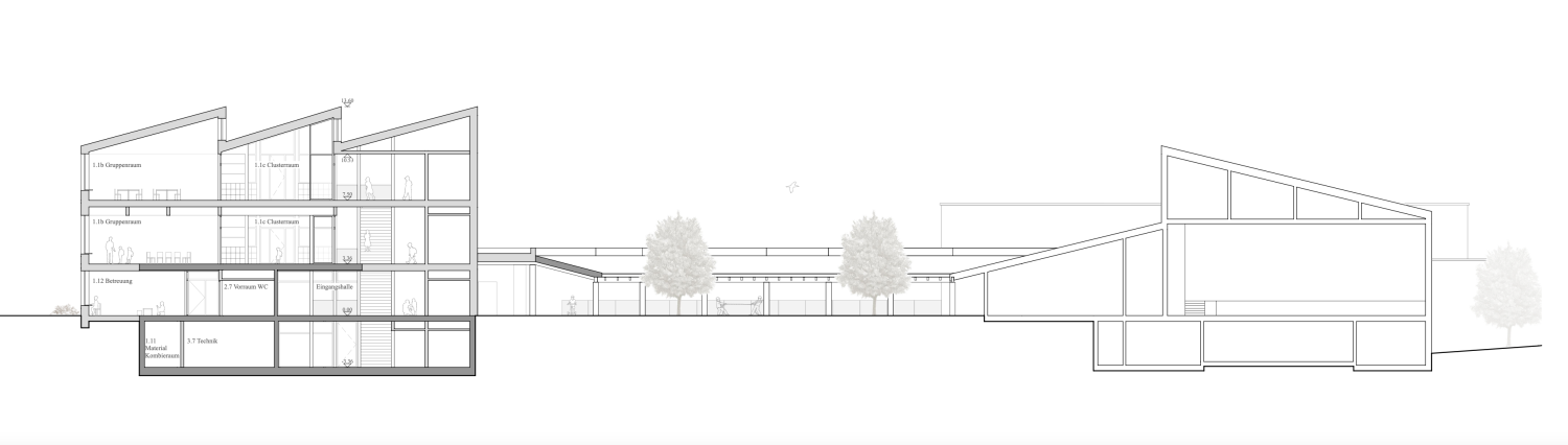 HUMMBURKART ARCHITEKTEN: Erweiterung Schulraum Schenkon