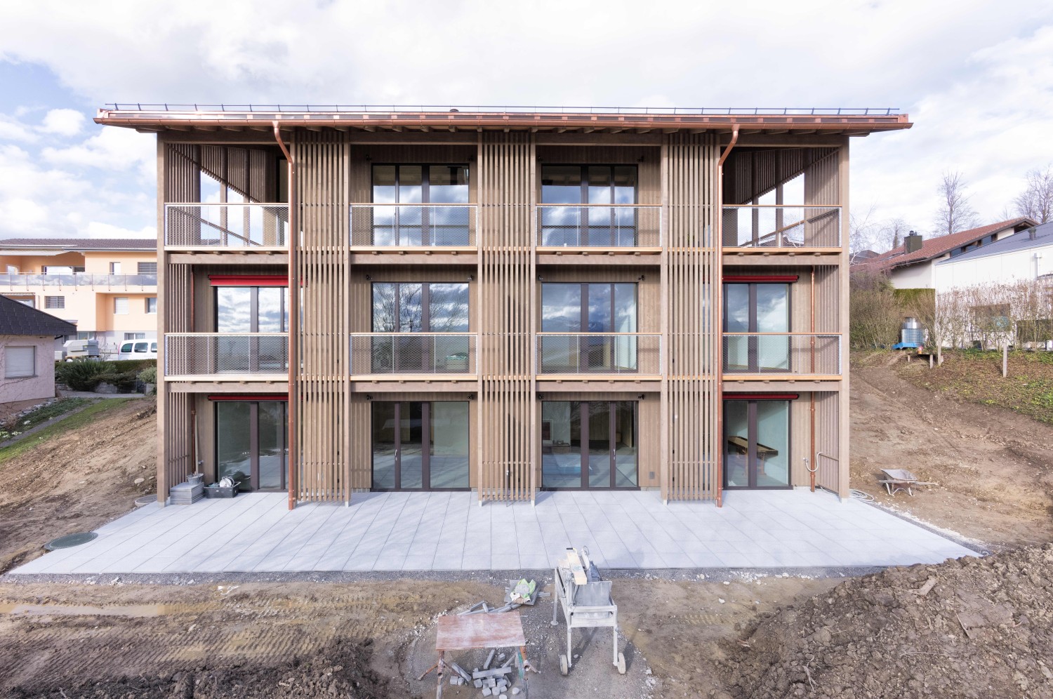 HUMMBURKART ARCHITEKTEN: Haus für zwei Brüder Hildisrieden