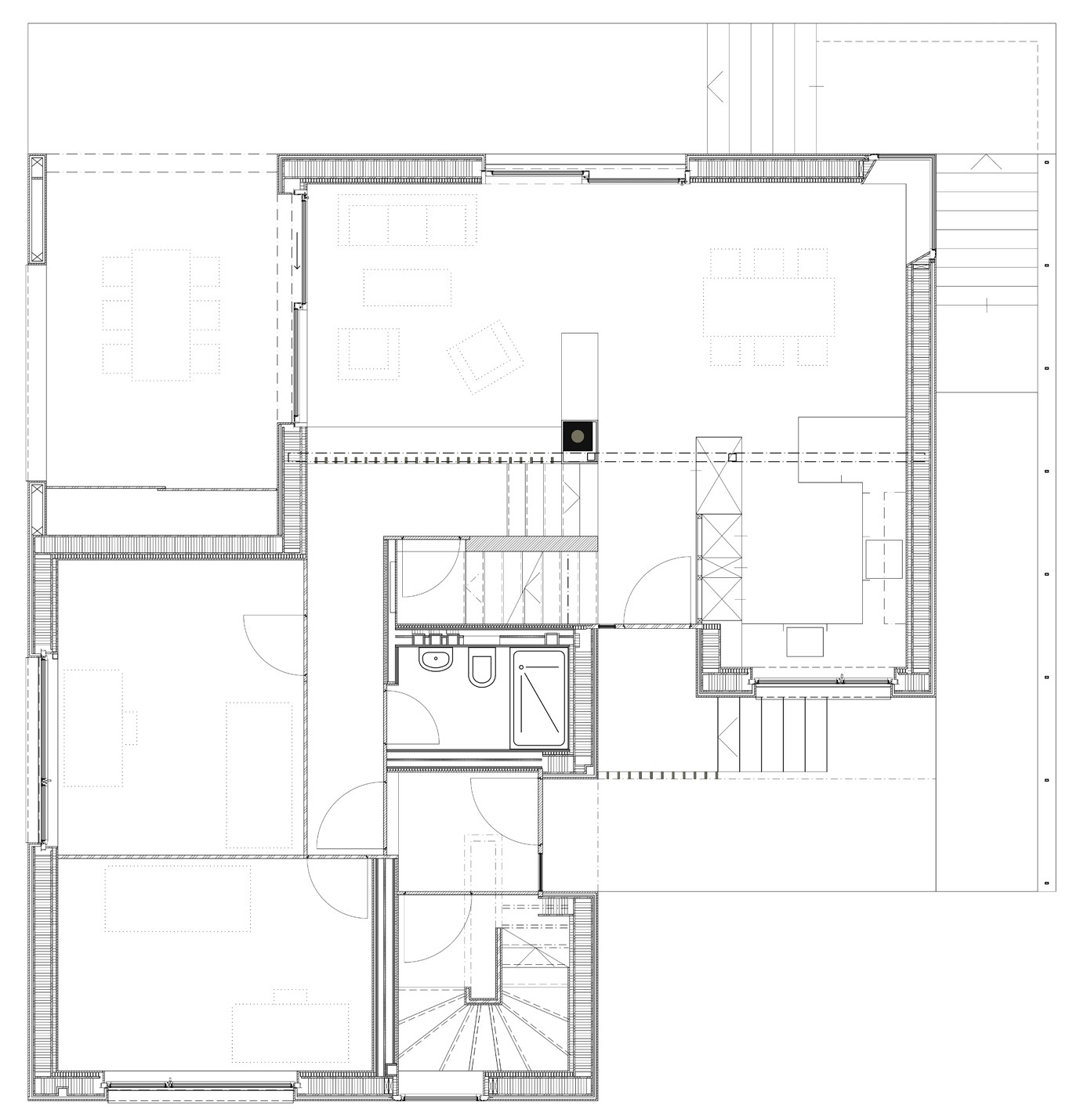 HUMMBURKART ARCHITEKTEN: Wohnhaus mit Einlieger- wohnung in Stans