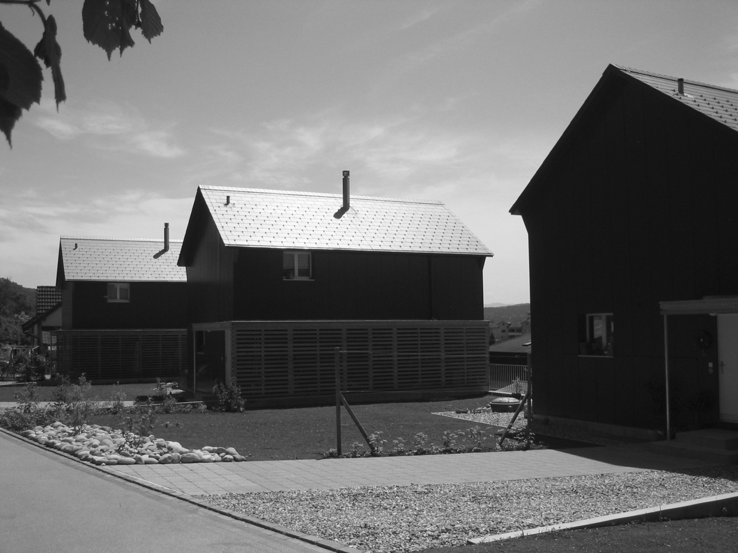 HUMMBURKART ARCHITEKTEN: H&auml;user obere Halde in Wikon