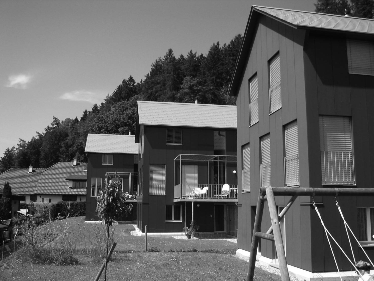 HUMMBURKART ARCHITEKTEN: H&auml;user obere Halde in Wikon