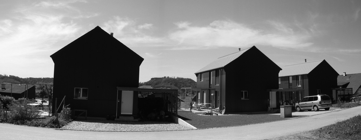HUMMBURKART ARCHITEKTEN: H&auml;user obere Halde in Wikon