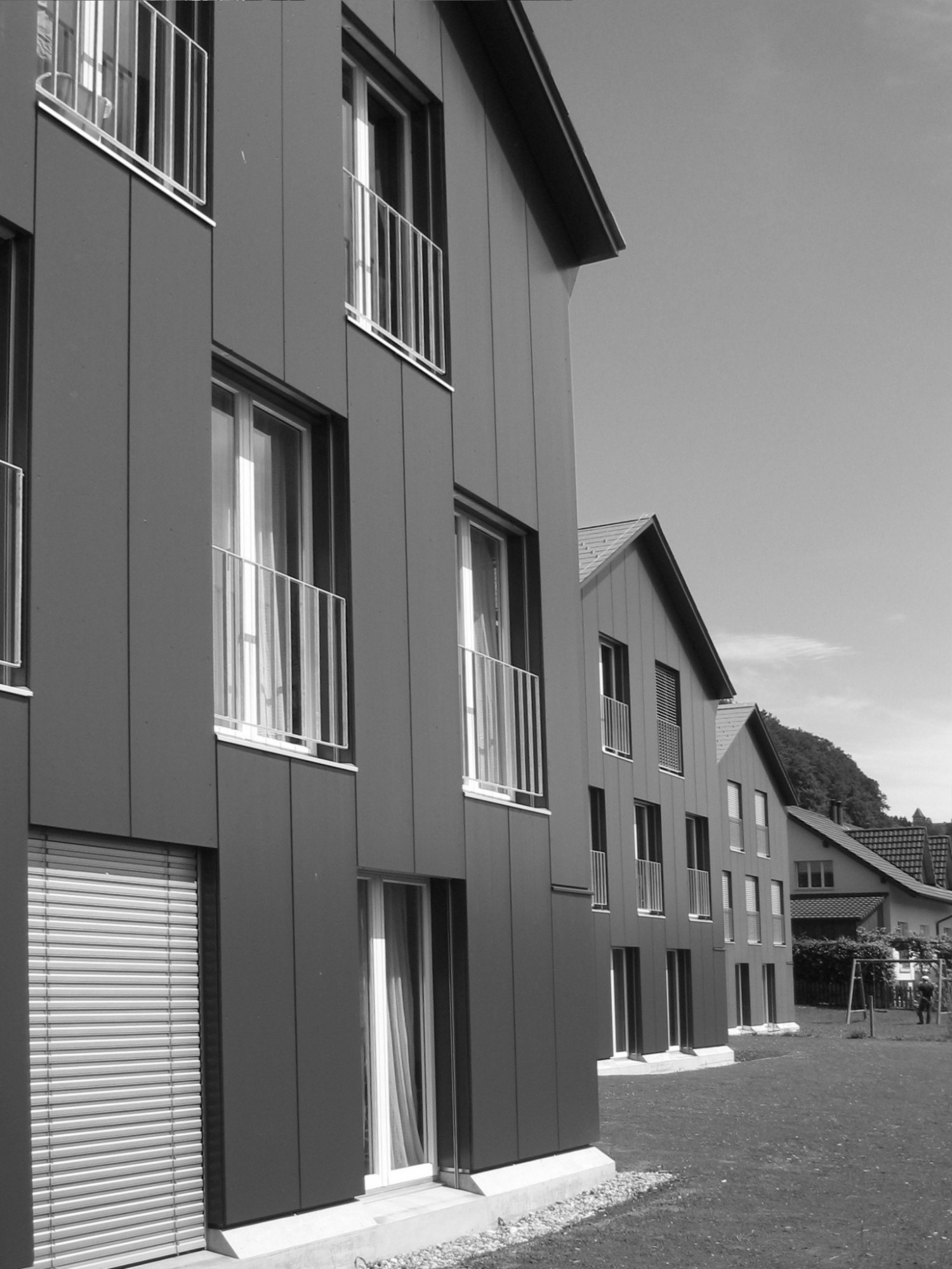 HUMMBURKART ARCHITEKTEN: H&auml;user obere Halde in Wikon