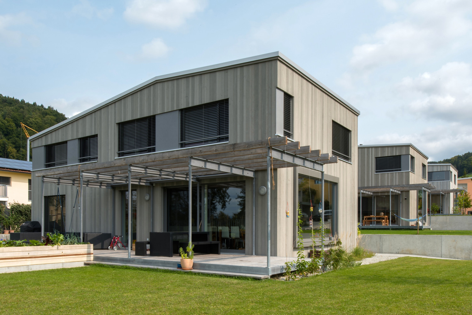 HUMMBURKART ARCHITEKTEN: H&auml;user unders Weidli in Wikon