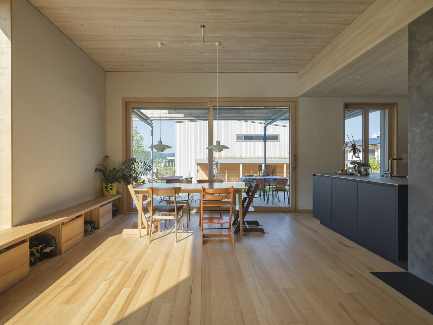 HUMMBURKART ARCHITEKTEN: H&auml;user unders Weidli in Wikon