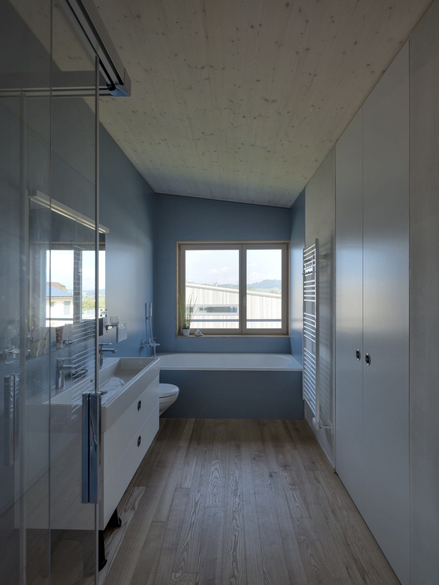 HUMMBURKART ARCHITEKTEN: H&auml;user unders Weidli in Wikon