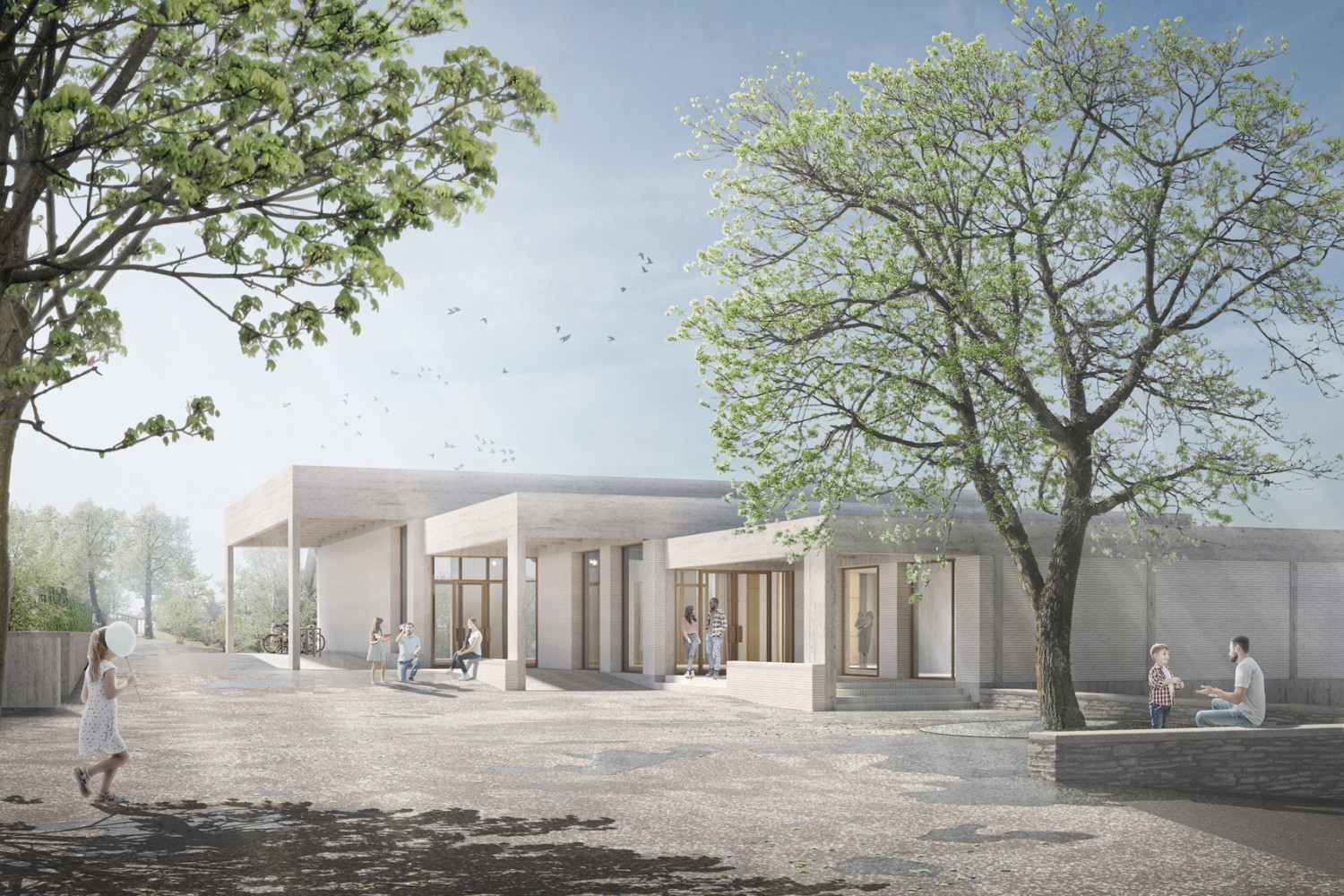 HUMMBURKART ARCHITEKTEN: Neubau Pfarreisaal Muri / Inspiration Matterhaus