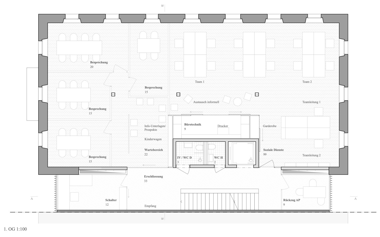 HUMMBURKART ARCHITEKTEN: Instandsetzung Neugasse 1 in Zug