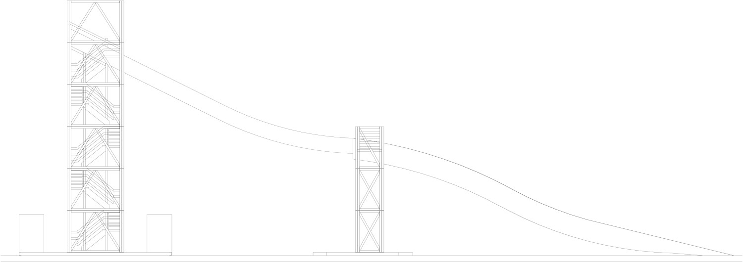 HUMMBURKART ARCHITEKTEN: Mobile Skisprunganlage