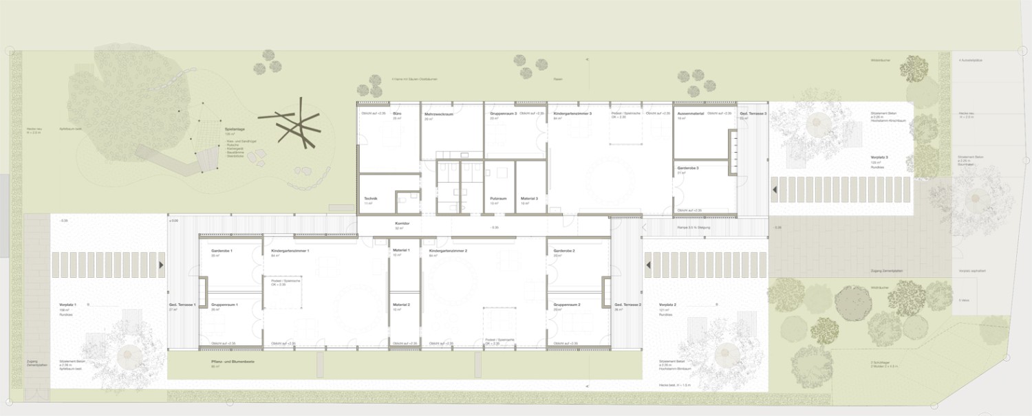 HUMMBURKART ARCHITEKTEN: Neubau Kindergarten in Niederlenz