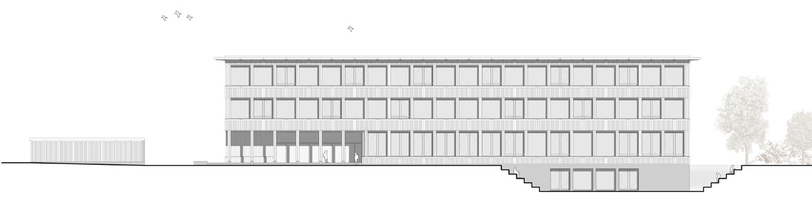 HUMMBURKART ARCHITEKTEN: Neubau Schulhaus Risiacher in Buchs