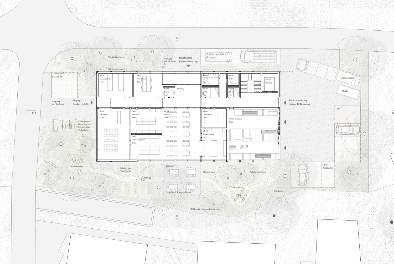 HUMMBURKART ARCHITEKTEN: Neubau Tagesstruktur Hallwil SATIS