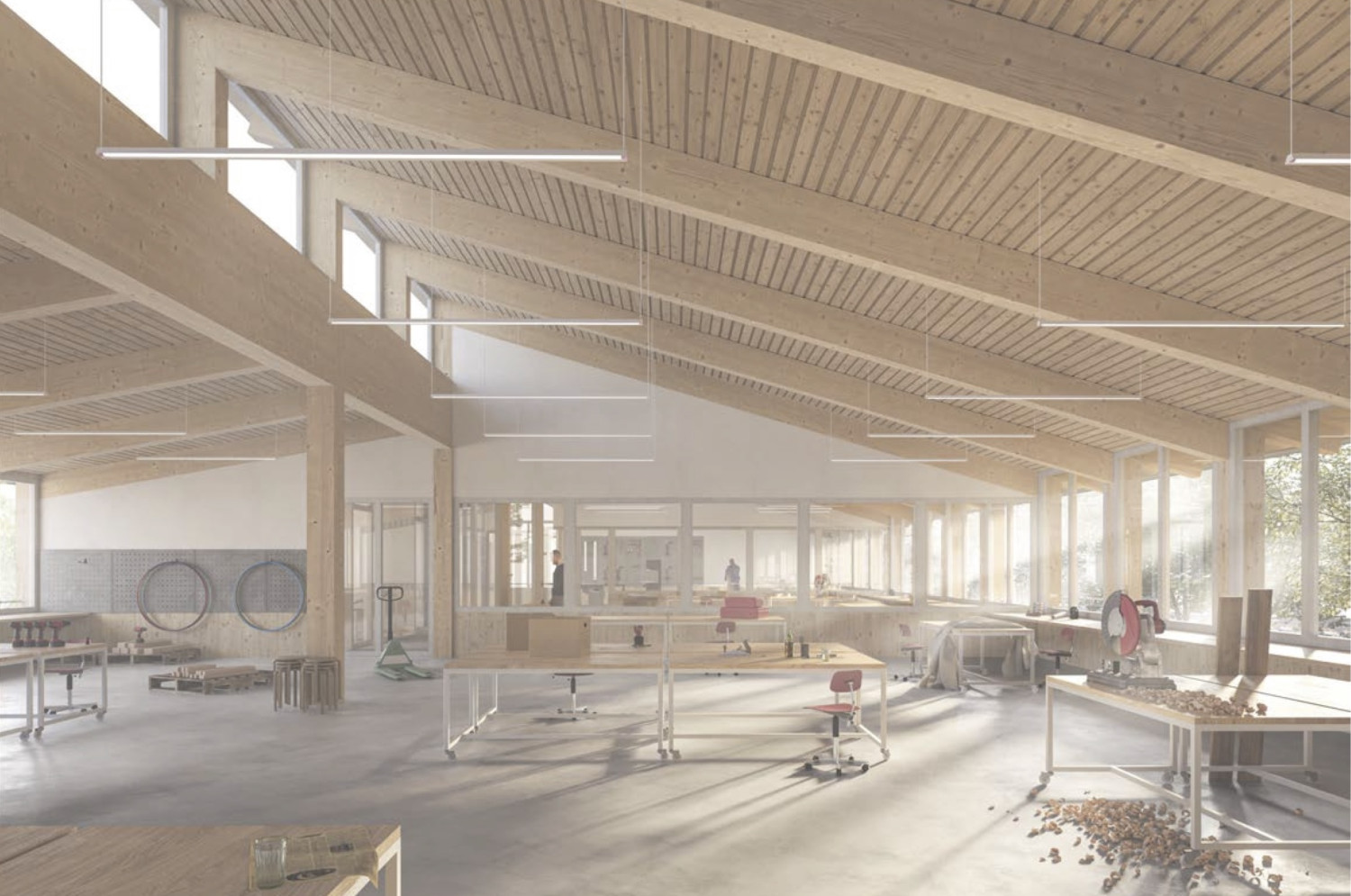 HUMMBURKART ARCHITEKTEN: Neubau Tagesstruktur Hallwil SATIS