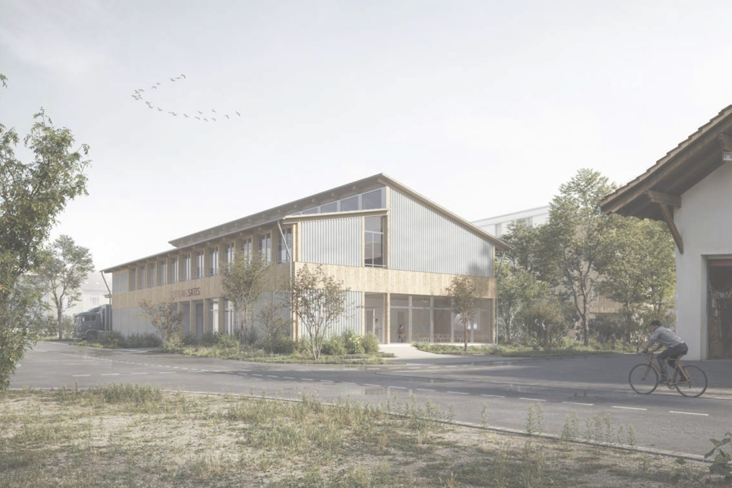 HUMMBURKART ARCHITEKTEN: Neubau Tagesstruktur Hallwil SATIS