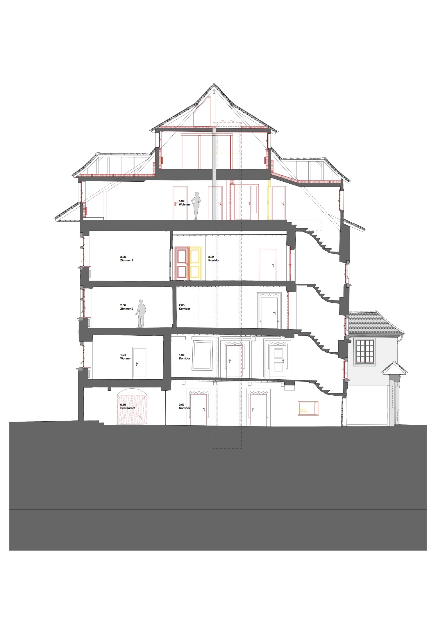 HUMMBURKART ARCHITEKTEN: Renovation Liebenauhaus Luzern