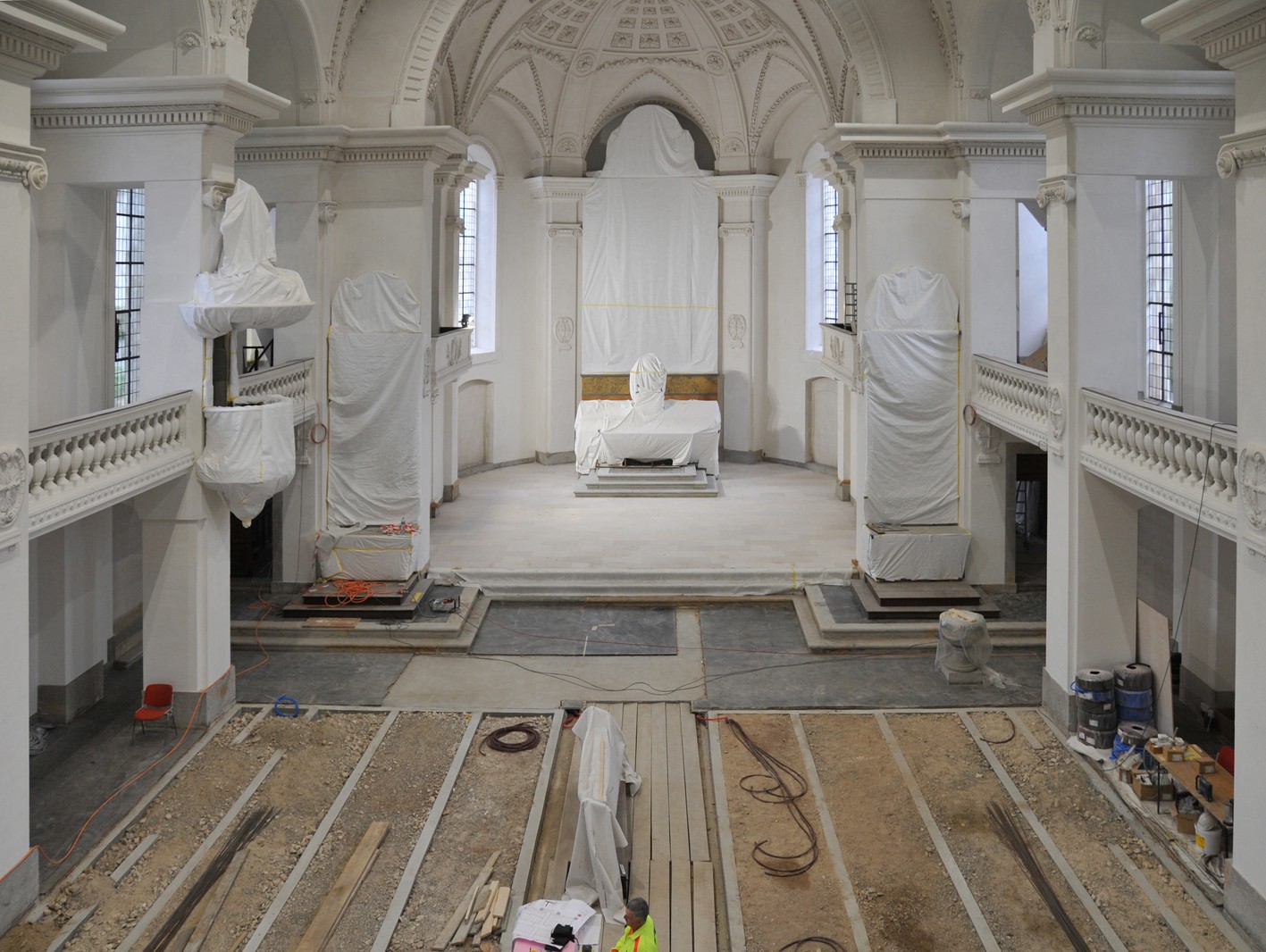 HUMMBURKART ARCHITEKTEN: Renovation Stadtkirche St. Martin Olten