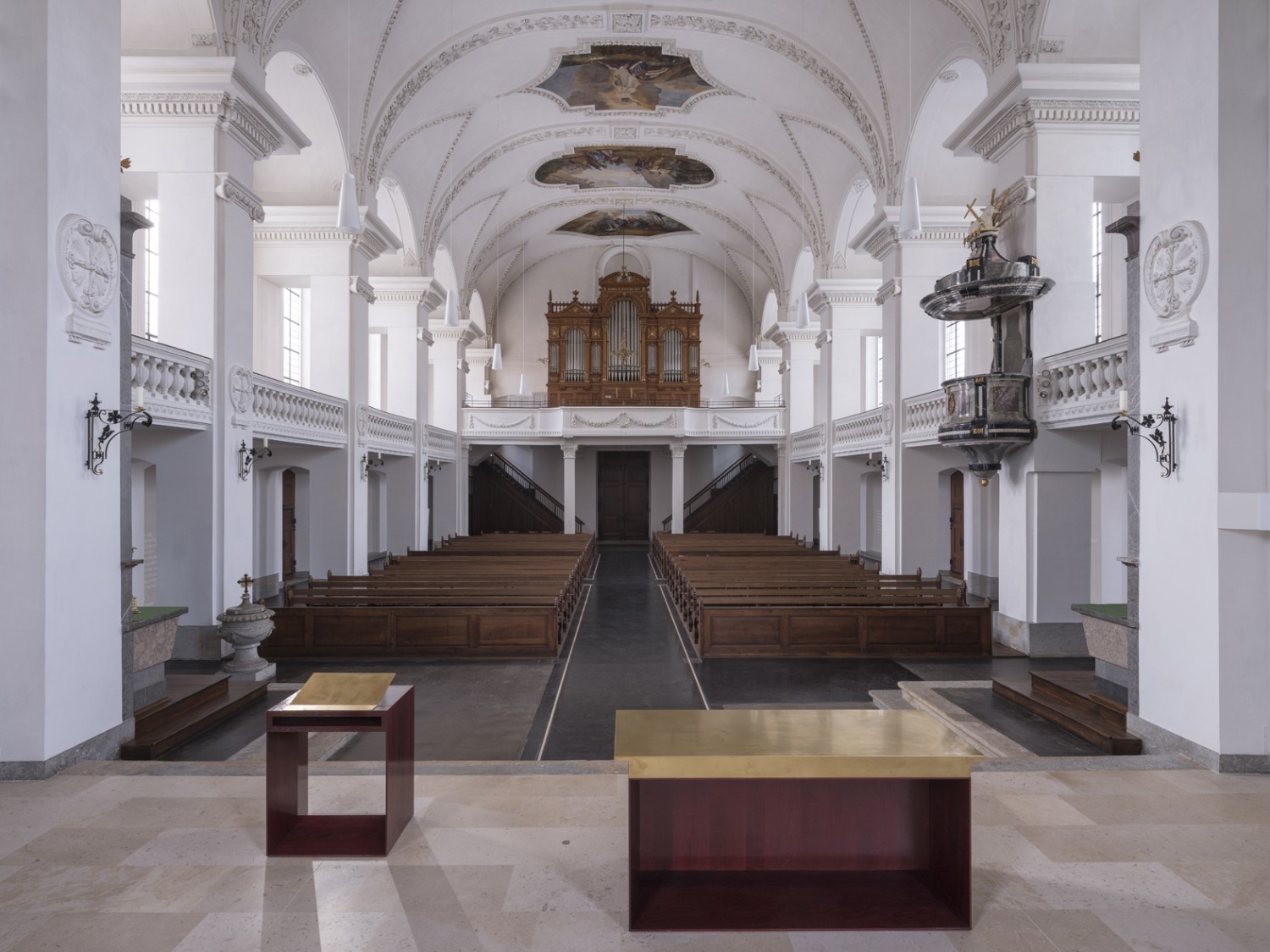 HUMMBURKART ARCHITEKTEN: Renovation Stadtkirche St. Martin Olten