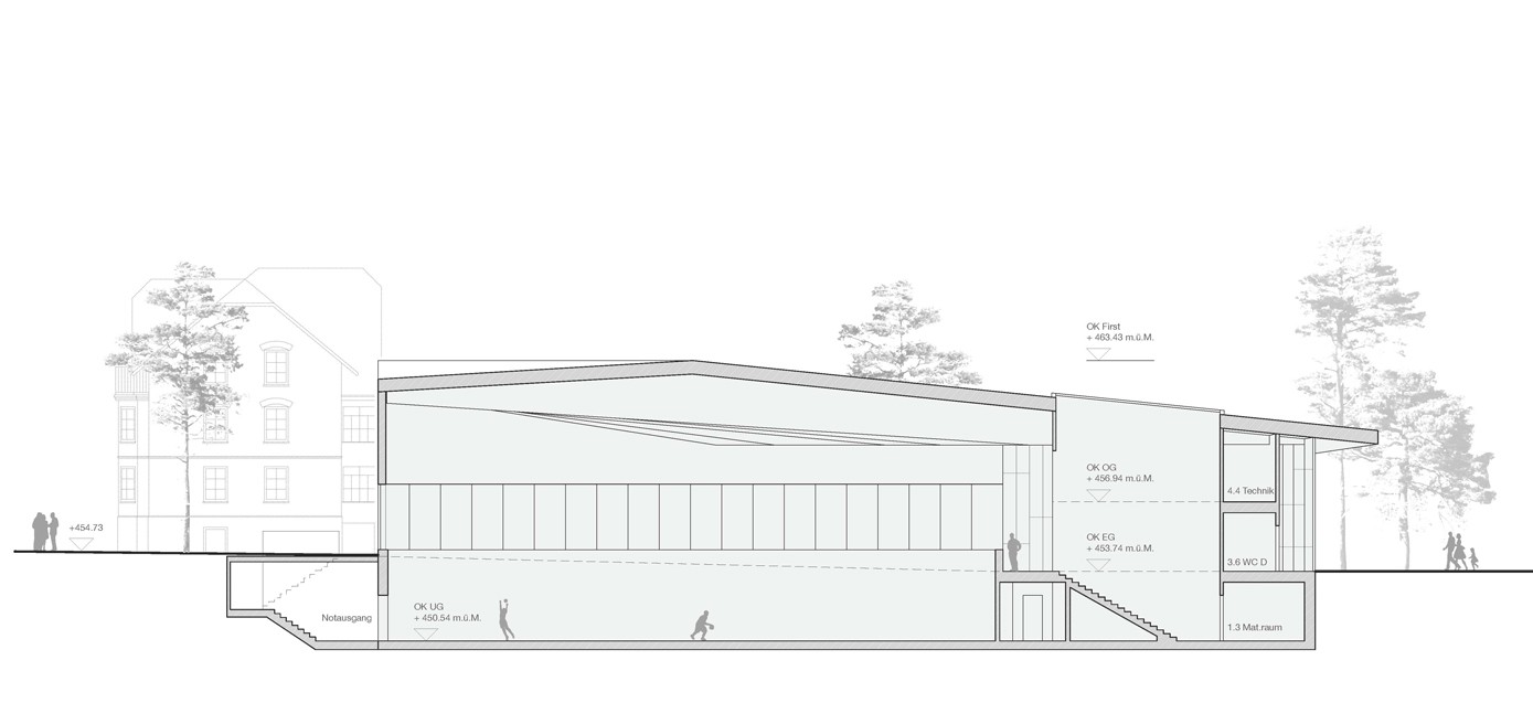 HUMMBURKART ARCHITEKTEN: Turnhalle Altdorf