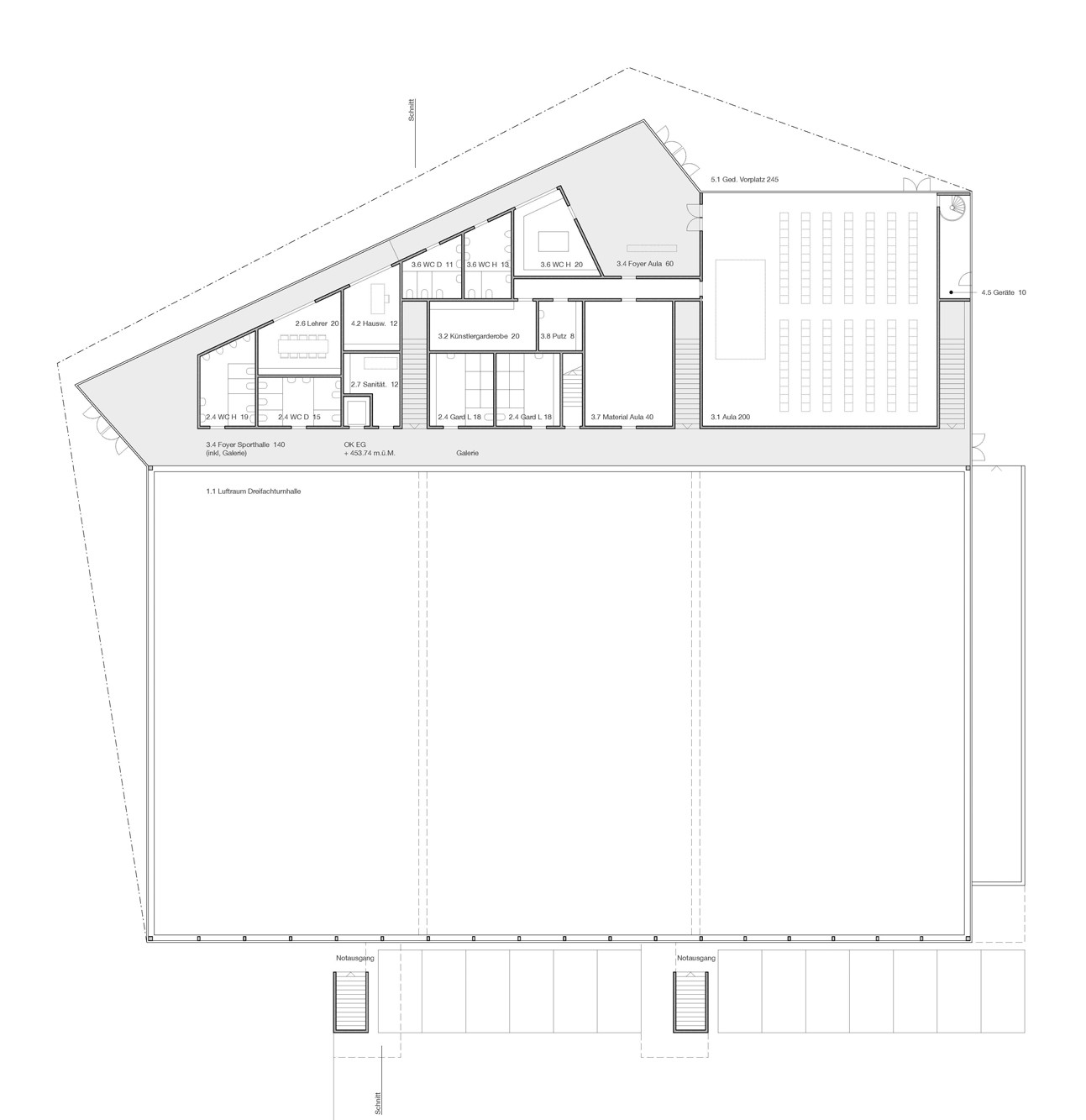 HUMMBURKART ARCHITEKTEN: Turnhalle Altdorf