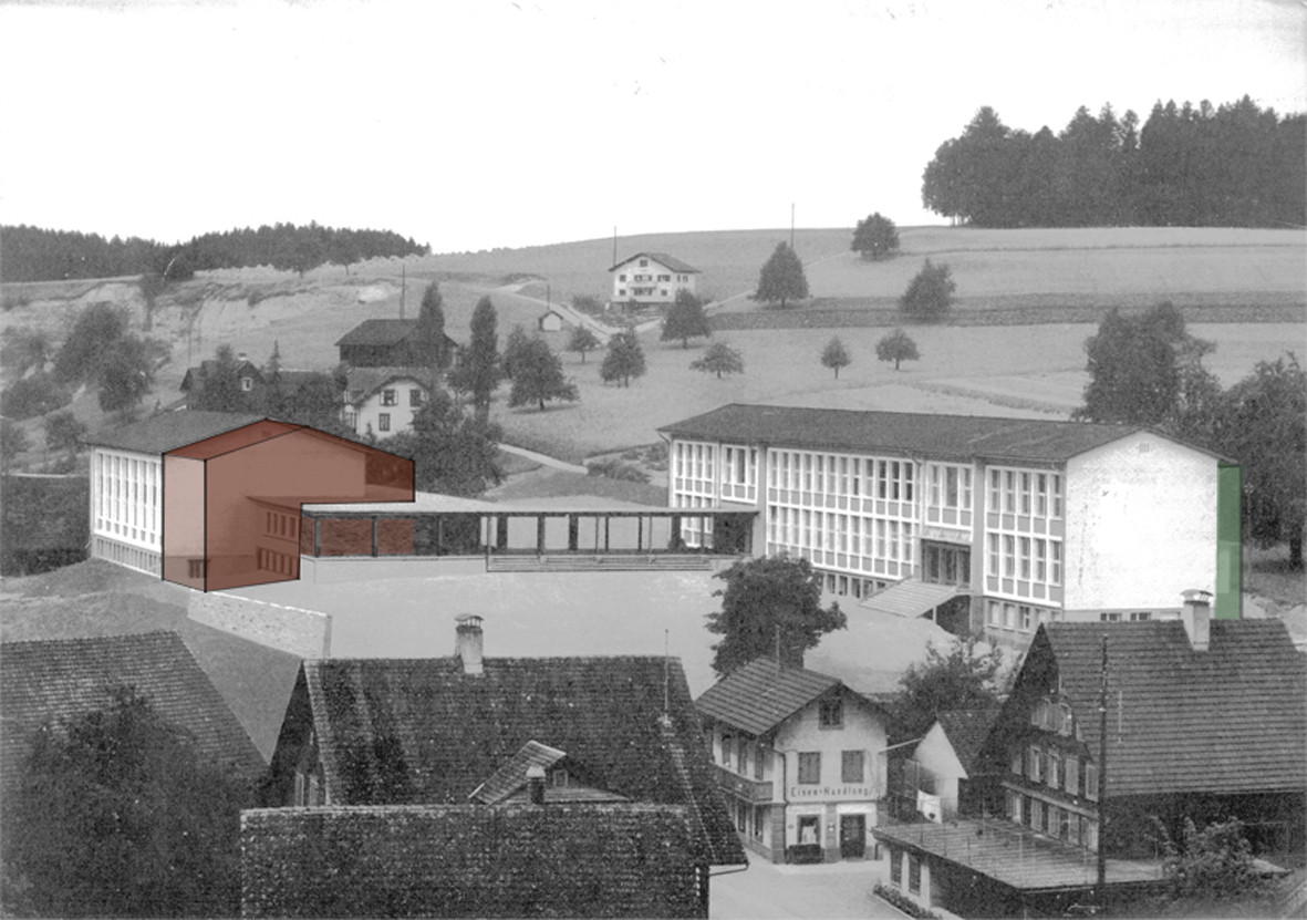 HUMMBURKART ARCHITEKTEN: Umbau und Erweiterung Schulhaus H&uuml;beli in Eschenbach