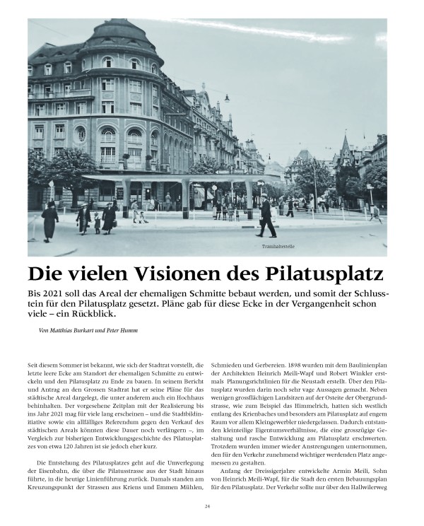 Publikation Pilatusplatz